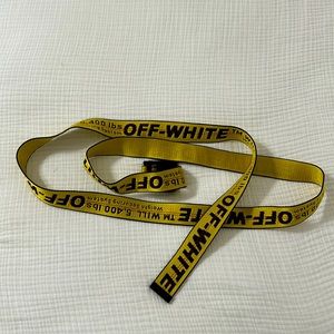 Off-White Virgil Abloh 2021 Industrial Waist Belt